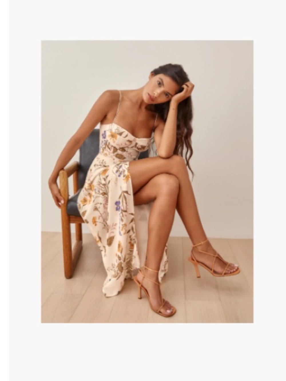 Reformation  Kourtney Dress in Frolic